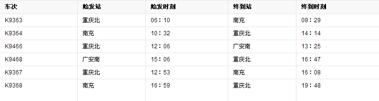 兰渝铁路最新时刻表全面解析